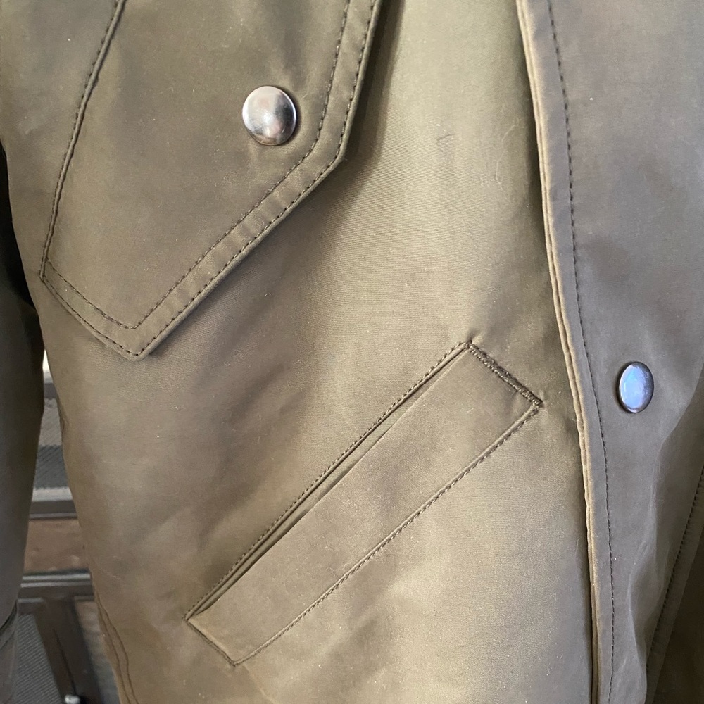 Lucky Brand Women’s Winter Sherpa Lined Stadium Coat - Picture 5 of 11